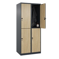 Spinde 'EvoloPLUS' halbtürig 30 / 40 cm pro Abteil