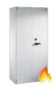 feuergeschützter Dokumentenschrank mit Hängerahmen
